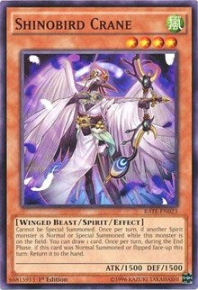 Shinobird Crane [RATE-EN023] Common | Good Games Morley