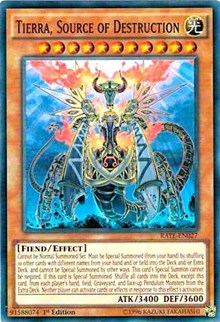 Tierra, Source of Destruction [RATE-EN027] Super Rare | Good Games Morley