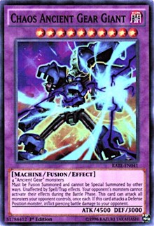 Chaos Ancient Gear Giant [RATE-EN041] Super Rare | Good Games Morley