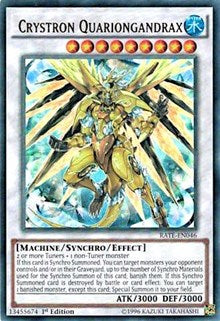 Crystron Quariongandrax [RATE-EN046] Ultra Rare | Good Games Morley
