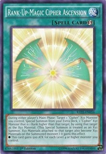 Rank-Up-Magic Cipher Ascension [RATE-EN056] Common | Good Games Morley