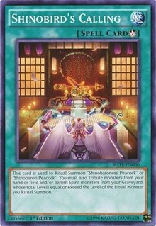 Shinobird's Calling [RATE-EN060] Common | Good Games Morley