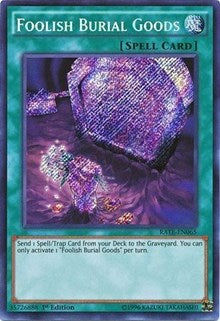 Foolish Burial Goods [RATE-EN065] Secret Rare | Good Games Morley