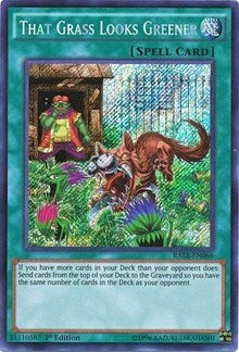 That Grass Looks Greener [RATE-EN066] Secret Rare | Good Games Morley