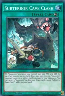 Subterror Cave Clash [RATE-EN085] Super Rare | Good Games Morley