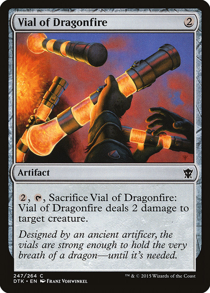 Vial of Dragonfire [Dragons of Tarkir] | Good Games Morley