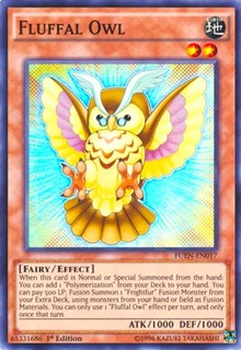 Fluffal Owl [FUEN-EN017] Super Rare | Good Games Morley