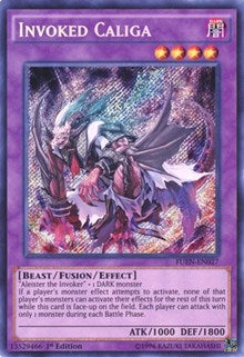 Invoked Caliga [FUEN-EN027] Secret Rare | Good Games Morley
