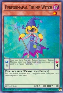 Performapal Trump Witch [FUEN-EN048] Super Rare | Good Games Morley