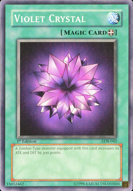 Violet Crystal [LOB-042] Common | Good Games Morley