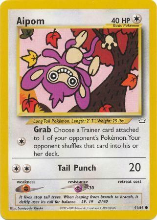 Aipom (41/64) [Neo Revelation Unlimited] | Good Games Morley