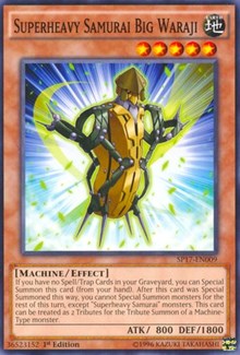 Superheavy Samurai Big Waraji (Starfoil) [SP17-EN009] Starfoil Rare | Good Games Morley