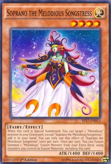 Soprano the Melodious Songstress (Starfoil) [SP17-EN013] Starfoil Rare | Good Games Morley