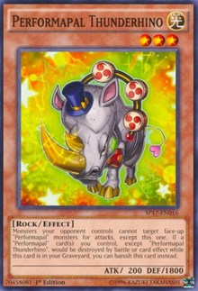 Performapal Thunderhino (Starfoil) [SP17-EN016] Starfoil Rare | Good Games Morley