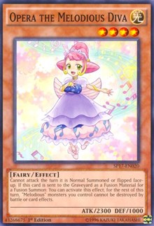 Opera the Melodious Diva (Starfoil) [SP17-EN020] Starfoil Rare | Good Games Morley