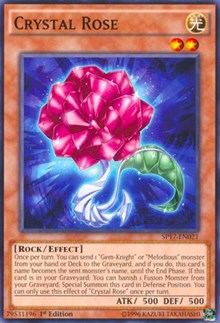 Crystal Rose (Starfoil) [SP17-EN021] Starfoil Rare | Good Games Morley