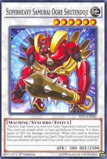Superheavy Samurai Ogre Shutendoji (Starfoil) [SP17-EN042] Starfoil Rare | Good Games Morley