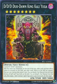 D/D/D Duo-Dawn King Kali Yuga (Starfoil) [SP17-EN045] Starfoil Rare | Good Games Morley