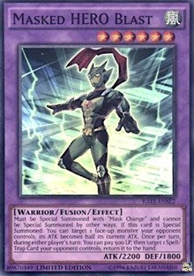 Masked HERO Blast [RATE-ENSE2] Super Rare | Good Games Morley