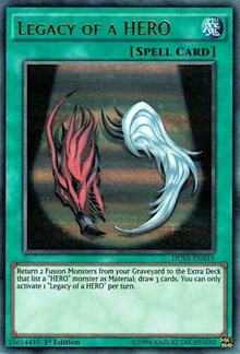 Legacy of a HERO [DUSA-EN019] Ultra Rare | Good Games Morley