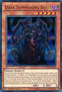 Dark Summoning Beast [DUSA-EN030] Ultra Rare | Good Games Morley