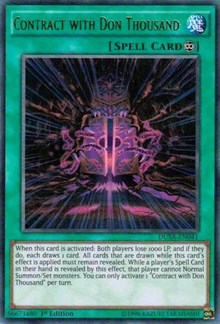 Contract with Don Thousand [DUSA-EN041] Ultra Rare | Good Games Morley