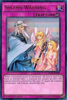 Solemn Warning [DUSA-EN085] Ultra Rare | Good Games Morley
