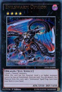 Evilswarm Ophion [DUSA-EN090] Ultra Rare | Good Games Morley