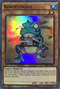 Ronintoadin [OP04-EN005] Super Rare | Good Games Morley