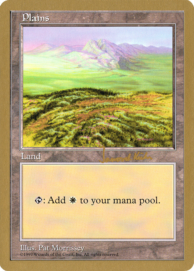 Plains (jk433) (Janosch Kuhn) [World Championship Decks 1997] | Good Games Morley