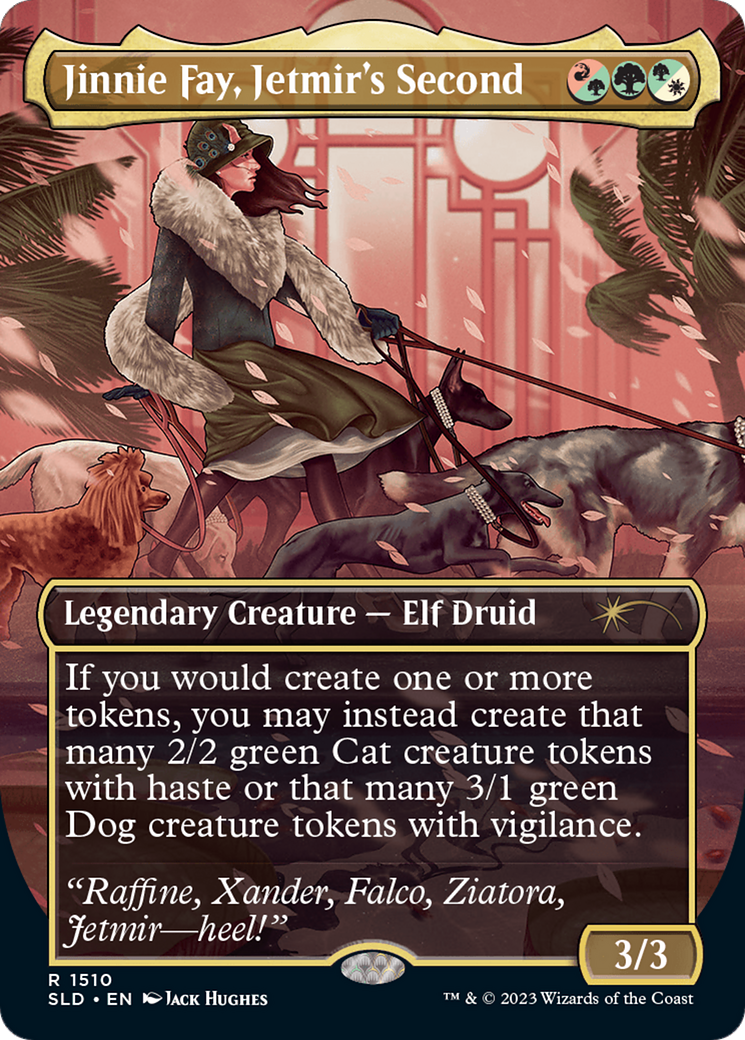 Jinnie Fay, Jetmir's Second // Jinnie Fay, Jetmir's Second [Secret Lair Commander Deck: Raining Cats and Dogs] | Good Games Morley