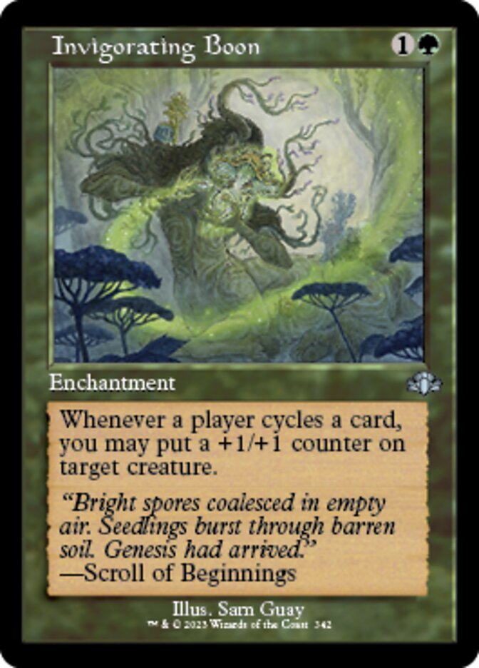 Invigorating Boon (Retro) [Dominaria Remastered] | Good Games Morley