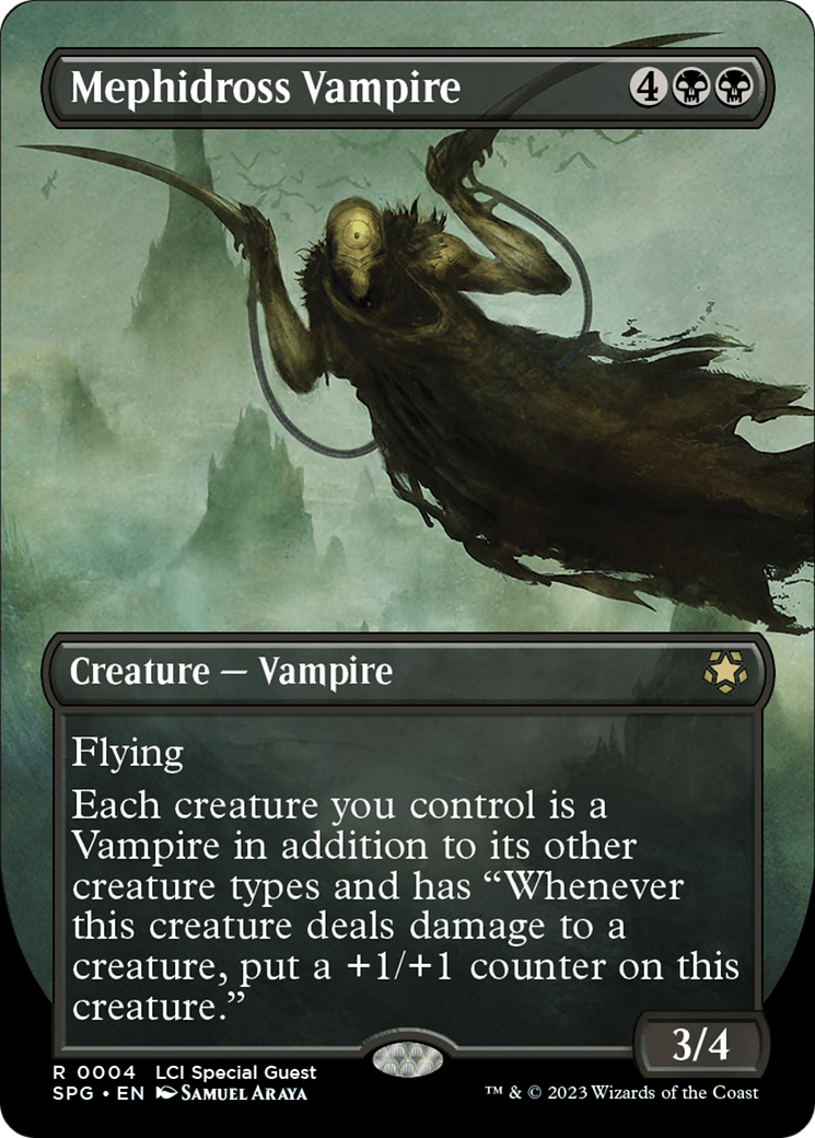 Mephidross Vampire (Borderless) [The Lost Caverns of Ixalan Special Guests] | Good Games Morley