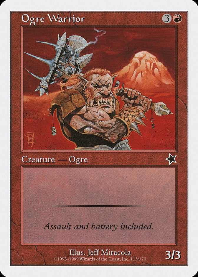 Ogre Warrior [Starter 1999] | Good Games Morley