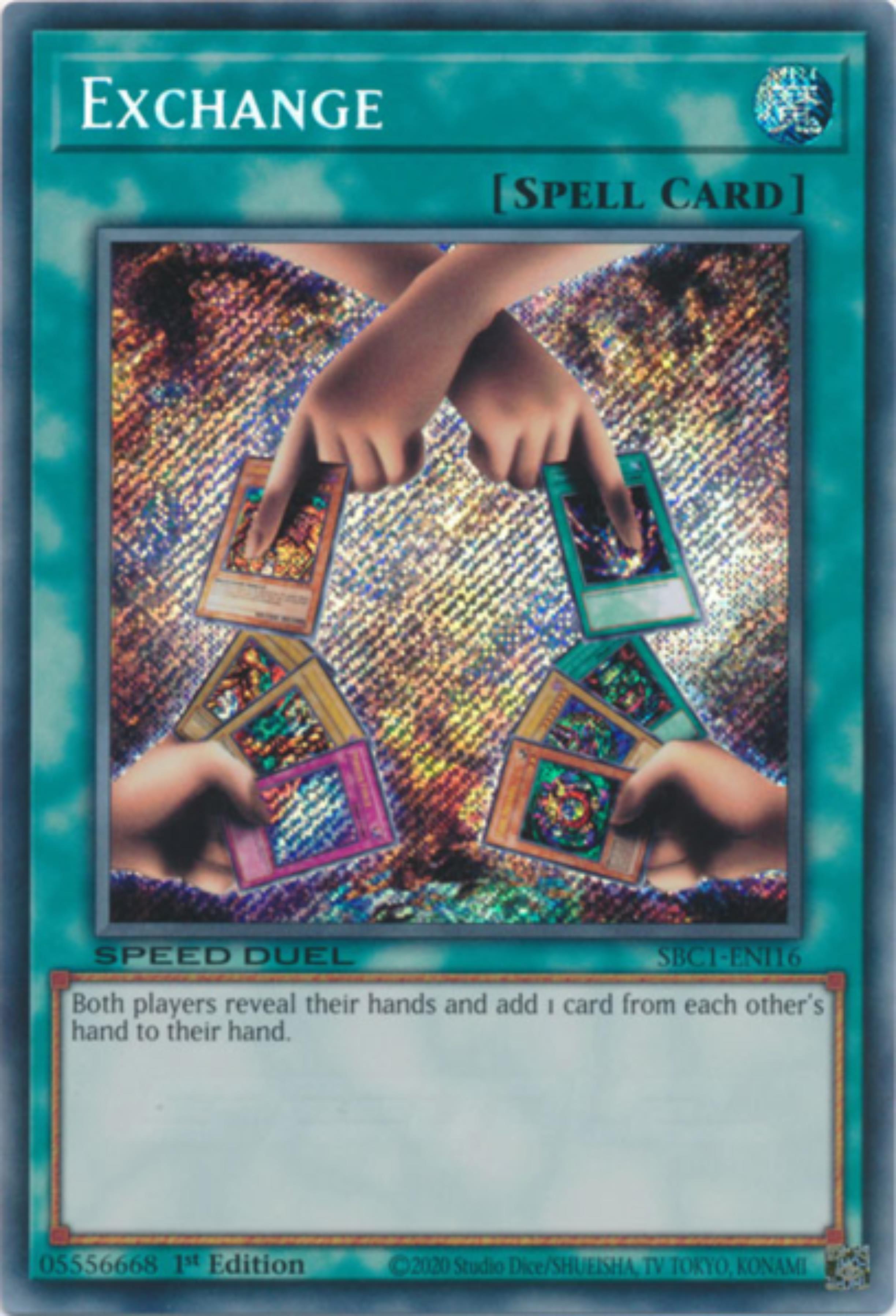 Exchange [SBC1-ENI16] Secret Rare | Good Games Morley