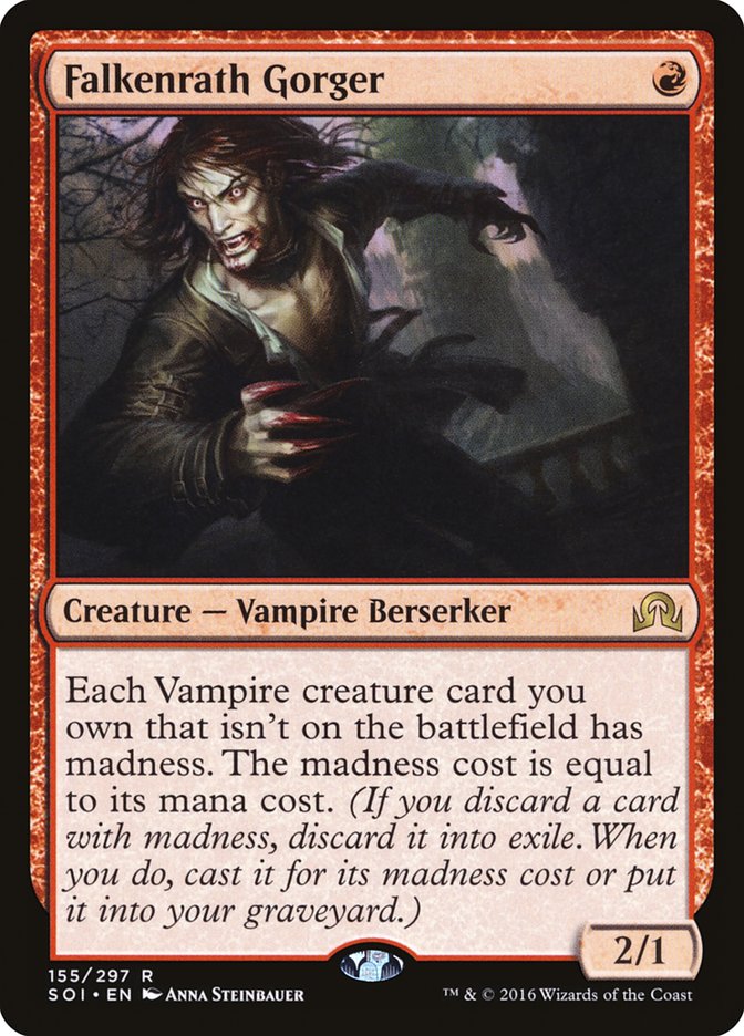 Falkenrath Gorger [Shadows over Innistrad] | Good Games Morley