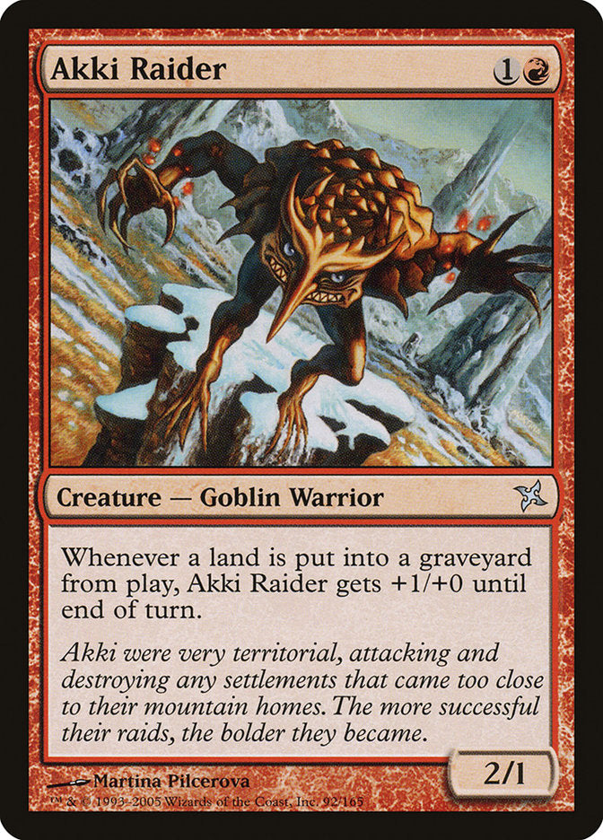 Akki Raider [Betrayers of Kamigawa] | Good Games Morley