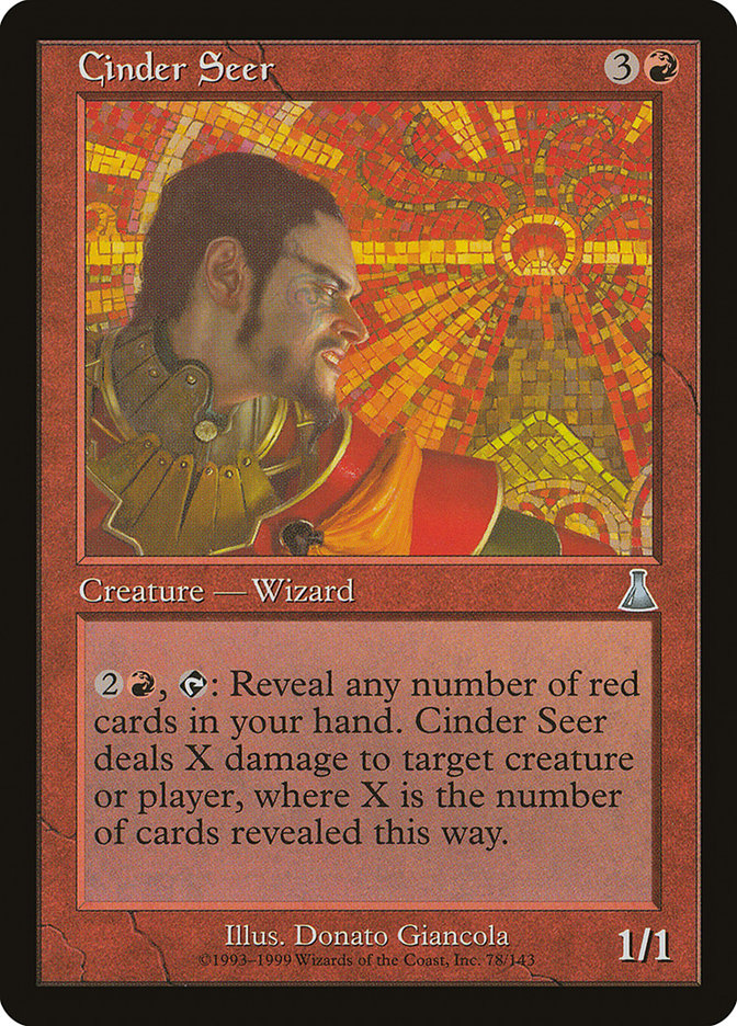 Cinder Seer [Urza's Destiny] | Good Games Morley