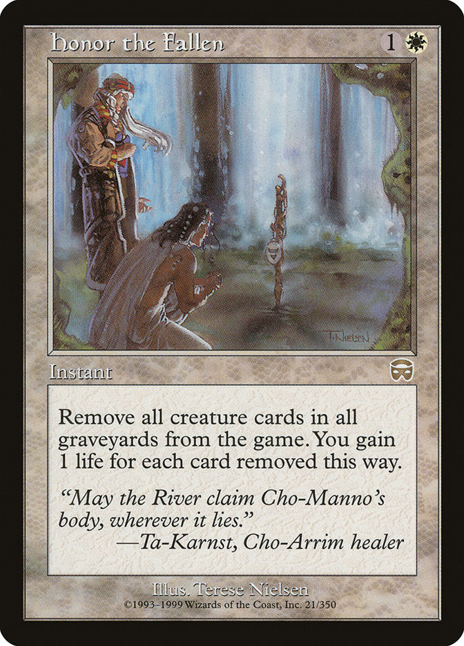 Honor the Fallen [Mercadian Masques] | Good Games Morley