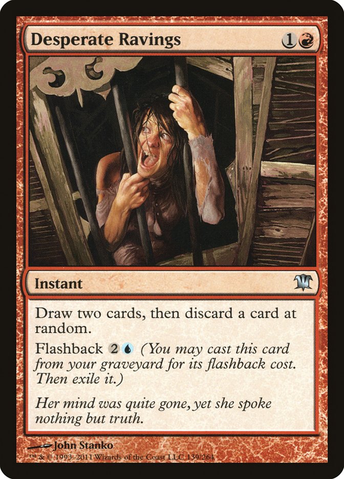 Desperate Ravings [Innistrad] | Good Games Morley