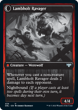 Lambholt Raconteur // Lambholt Ravager [Innistrad: Double Feature] | Good Games Morley