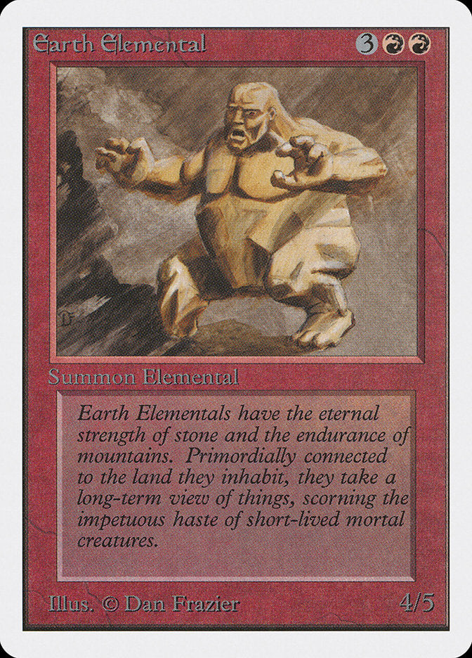 Earth Elemental [Unlimited Edition] | Good Games Morley