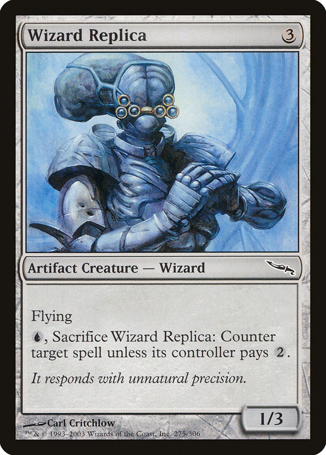 Wizard Replica [Mirrodin] | Good Games Morley