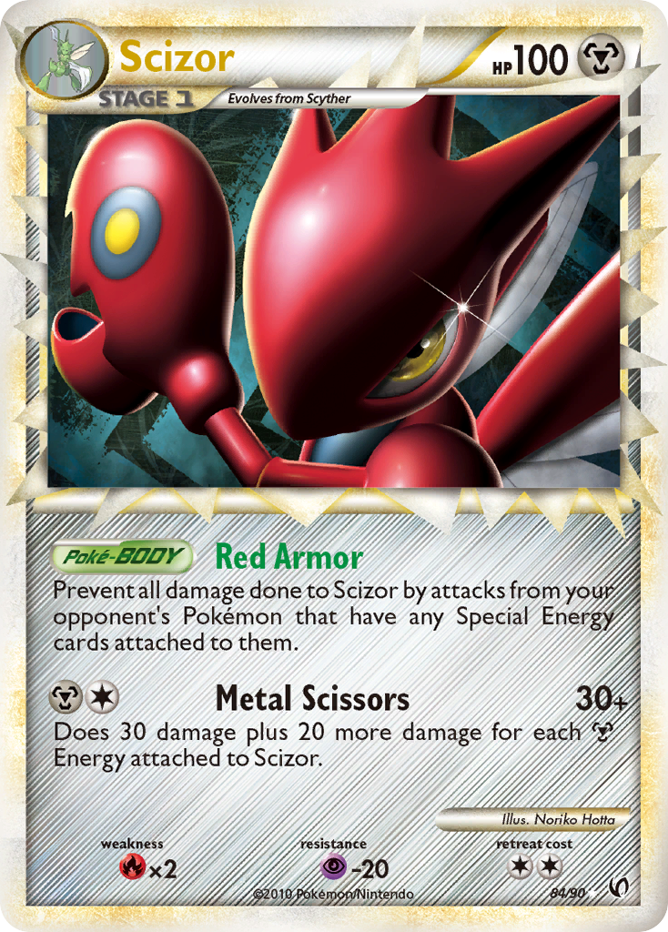 Scizor (84/90) [HeartGold & SoulSilver: Undaunted] | Good Games Morley