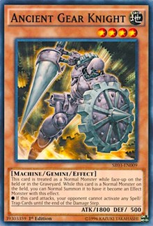 Ancient Gear Knight [SR03-EN009] Common | Good Games Morley