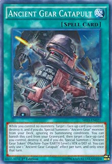 Ancient Gear Catapult [SR03-EN021] Super Rare | Good Games Morley