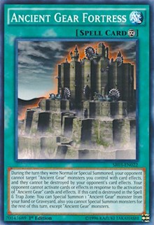 Ancient Gear Fortress [SR03-EN022] Common | Good Games Morley