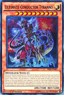Ultimate Conductor Tyranno [SR04-EN001] Ultra Rare | Good Games Morley