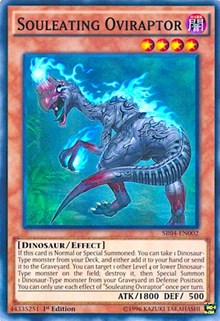 Souleating Oviraptor [SR04-EN002] Super Rare | Good Games Morley