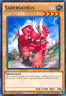 Sabersaurus [SR04-EN004] Common | Good Games Morley